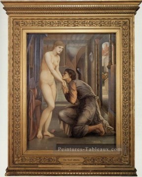 Edward Burne Jones œuvres - Pygmalion et l’Image IV L’Âme Attend préraphaélite Sir Edward Burne Jones